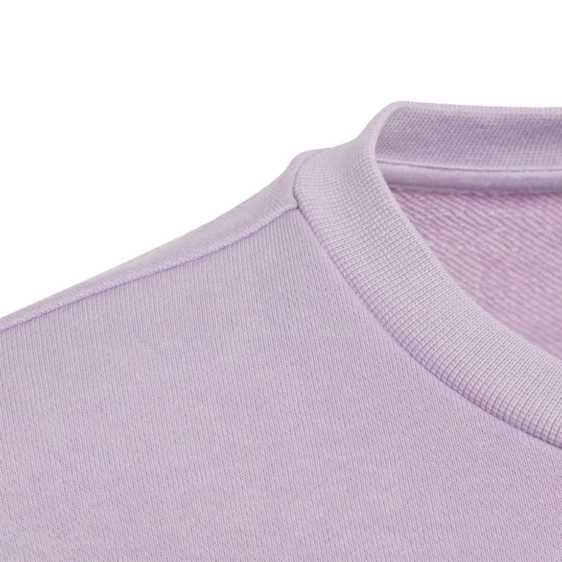 adidas Originals Kid's(Youth) Trefoil Crew Sweater - Purple Glow / White