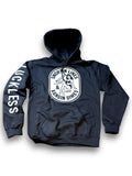 Snortin Lines and Bangin Dimes | Men's Funny Black Graphic Streetwear Hoodie