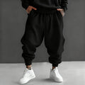Goku Print New Streetwear 2025 Mens High Waist Cotton Pants Wide Leg Trousers Loose Fit Casual Breathable Sweatpants