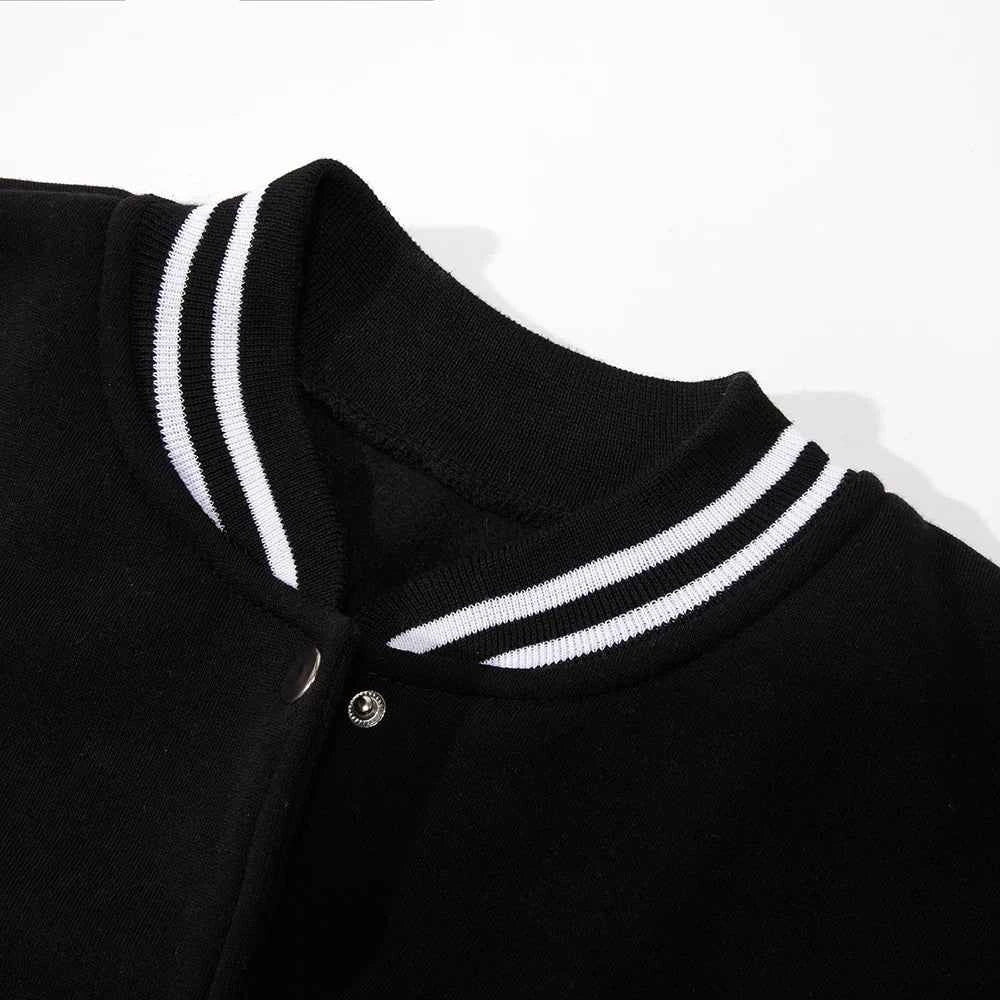 Teekossc Men’s Cartoon Knit Fleece Jacket