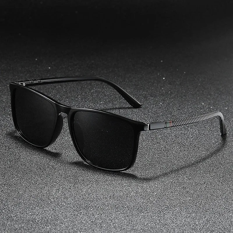 Polarking New Luxury Polarized Sunglasses Men Driving Shades Male Sun Glasses Vintage Travel Fishing Classic Sun Glasses 400