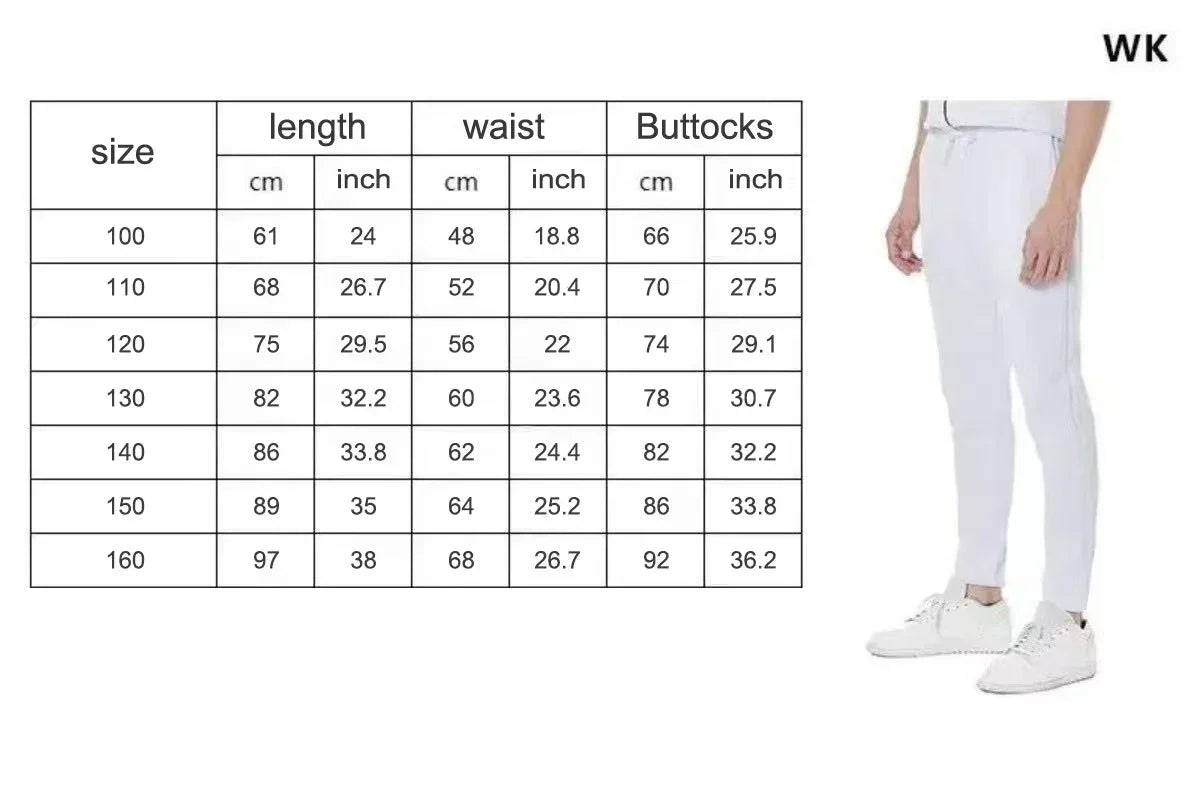 New 3D printed mesh breathable fashionable adult and children's street casual pants