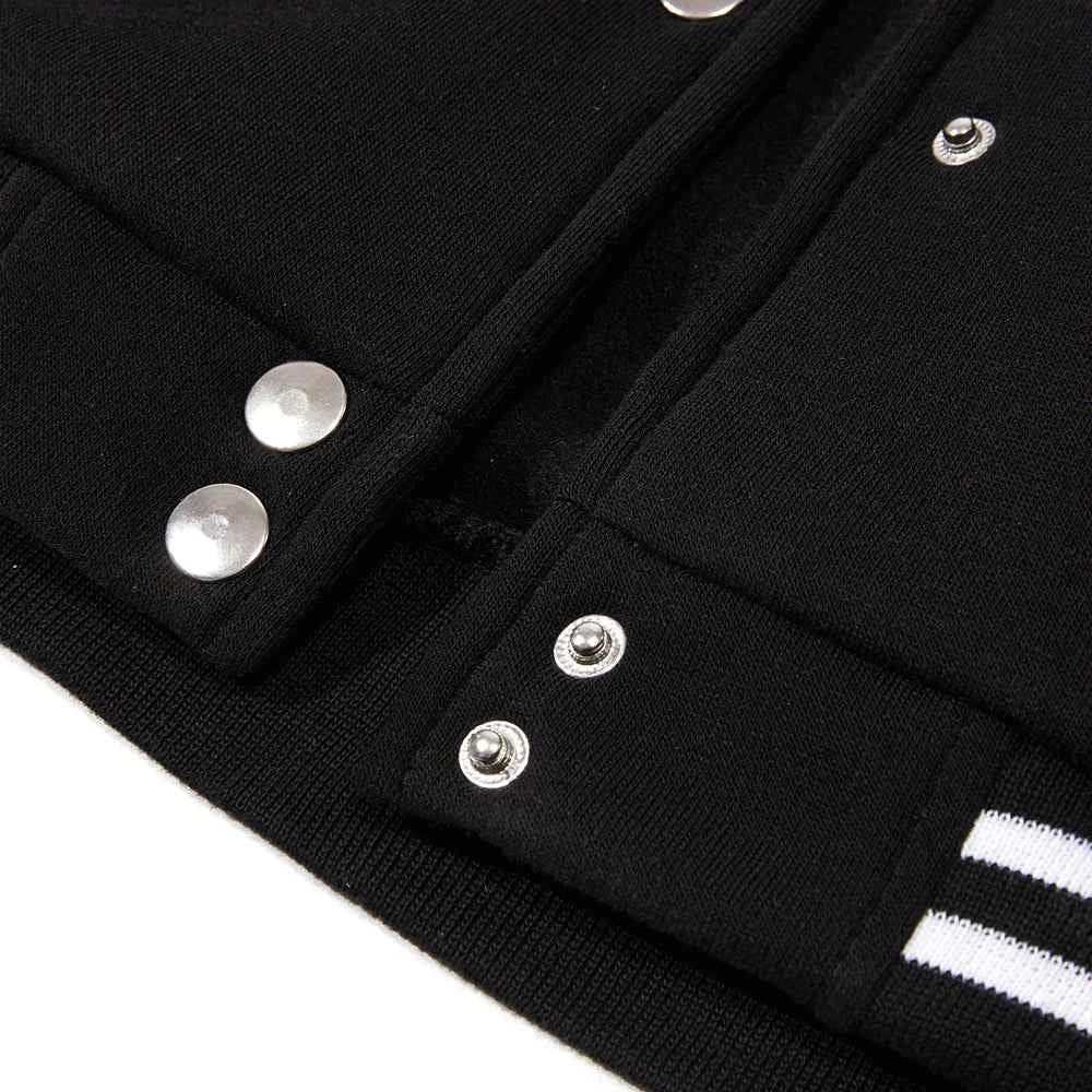 Teekossc Men’s Cartoon Knit Fleece Jacket