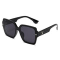 Fashion Square Frame Sunglasses for Women Luxury UV Protection Large Frame All-Match DS-8052-1