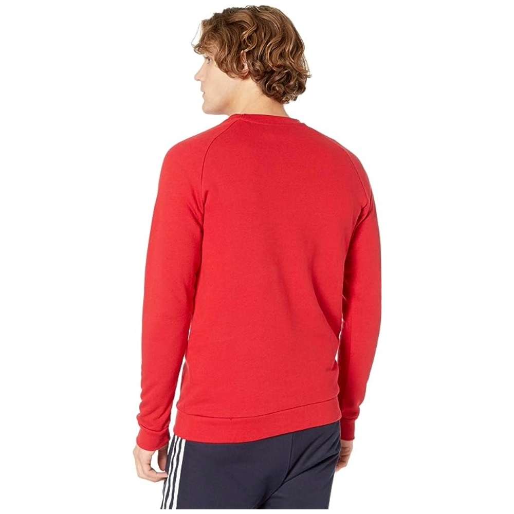 adidas originals men's Trefoil Crew Sweatshirt - Power Red