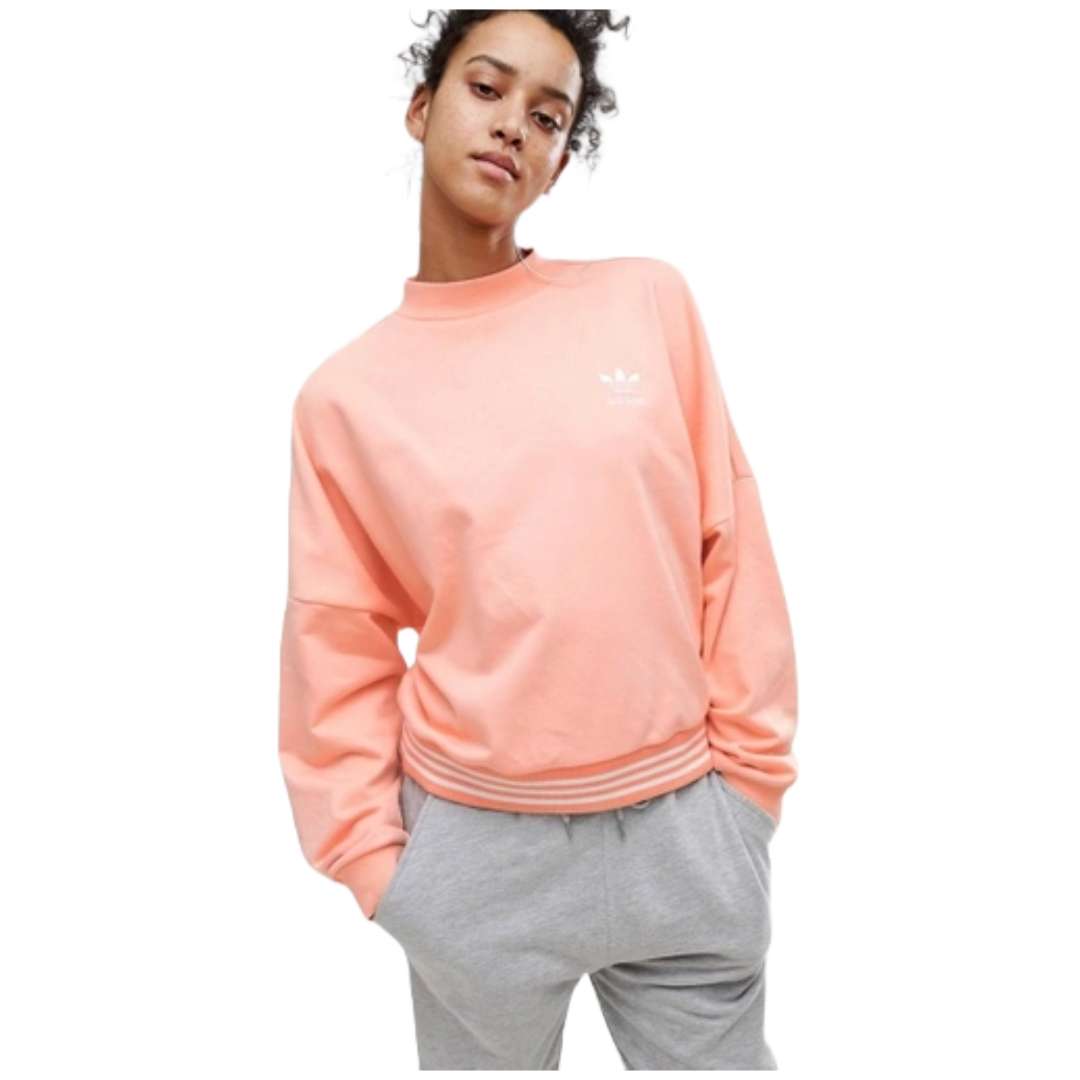 adidas Originals Women's Pharrell Williams Hu Hiking Sweater - Coral