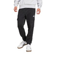 adidas Men's Essentials Feel Cozy Fleece Cargo Pants - Black