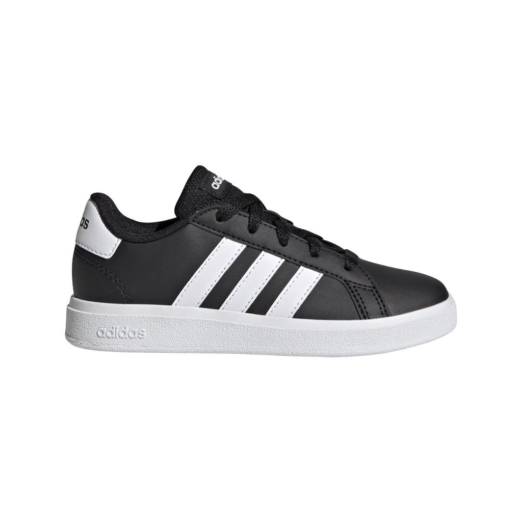 adidas Youth Grand Court 2.0 (Core Black / Cloud White / Core Black)