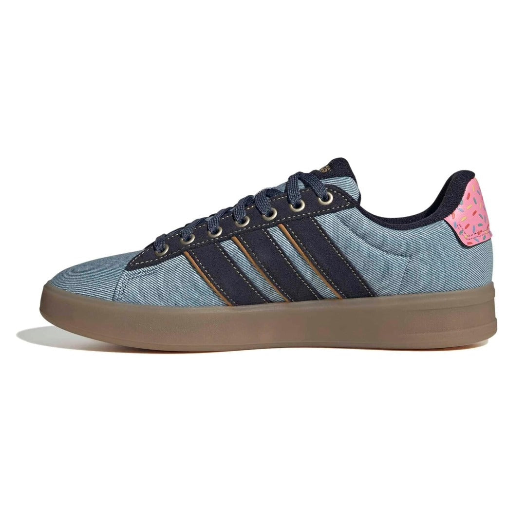 adidas Men's Grand Court 3.0 Sneaker - Non-dyed/Legend Ink/Mesa