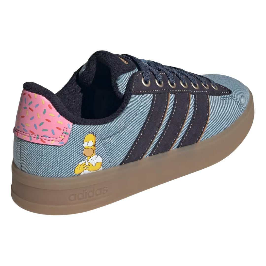 adidas Men's Grand Court 3.0 Sneaker - Non-dyed/Legend Ink/Mesa