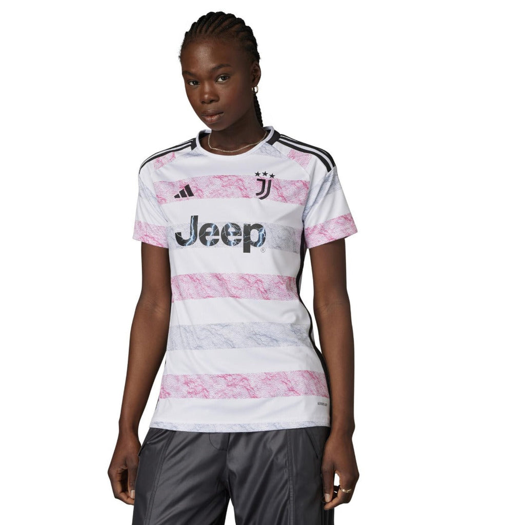 adidas Women's Juventus Turin 2023/24 Away Jersey - White